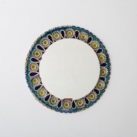 Italian Ceramic Mirror