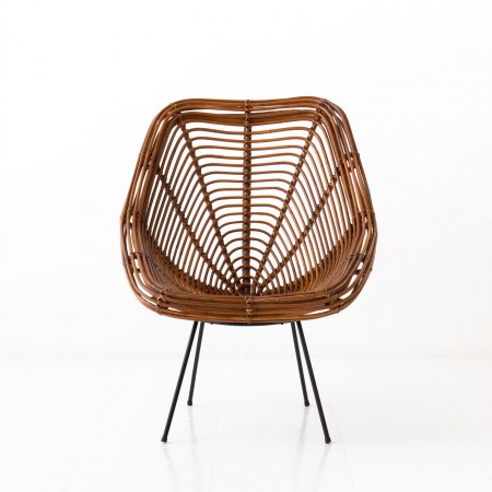Cane Armchair by Dirk van Sliedregt