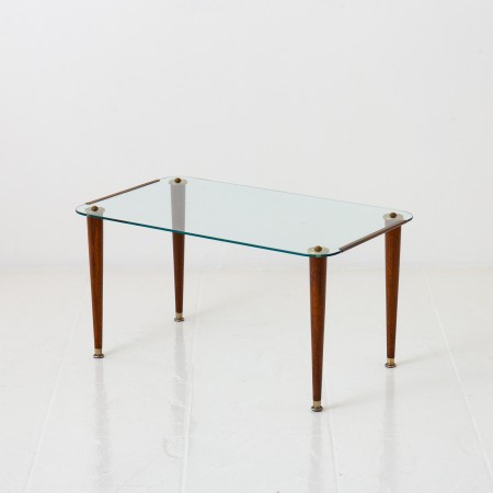 Italian Glass Coffee Table