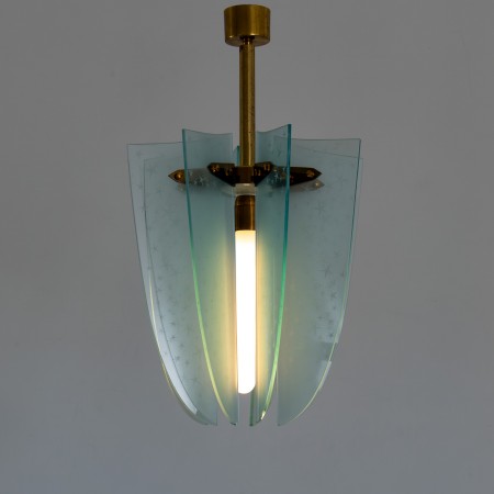 Italian Panelled 'Star' Pendant