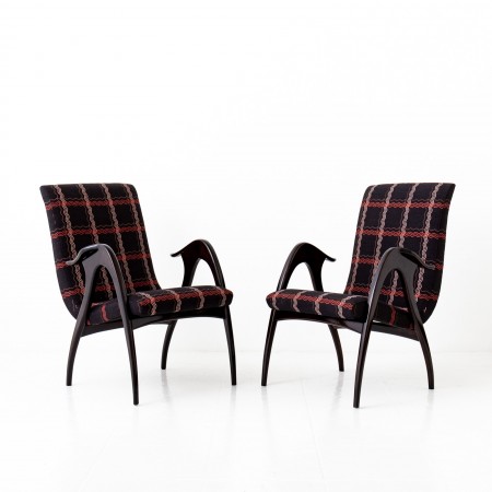 Armchairs by Malatesta & Masson