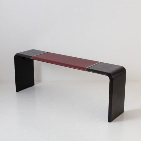 Leather Console by Matteo Grassi