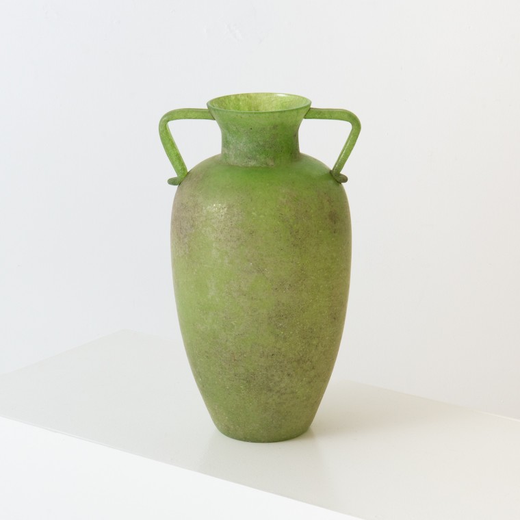 Glass Vase by Gino Mazzuccato