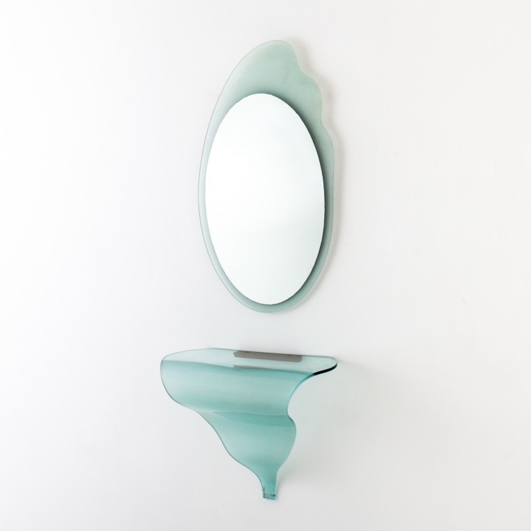 Console & Mirror by Nanda Vigo