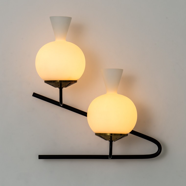 Two-Shade Wall Light by Stilnovo