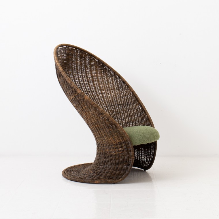 'Foglia' Armchair by Giovanni Travasa