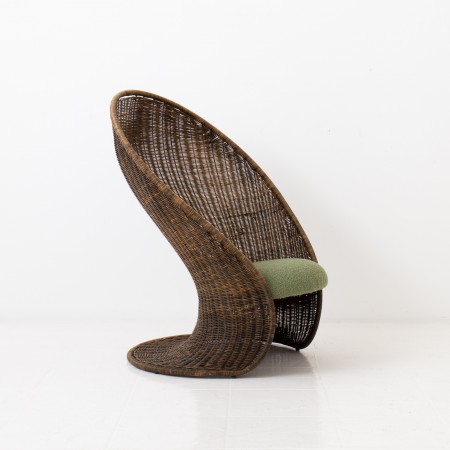 'Foglia' Armchair by Giovanni Travasa