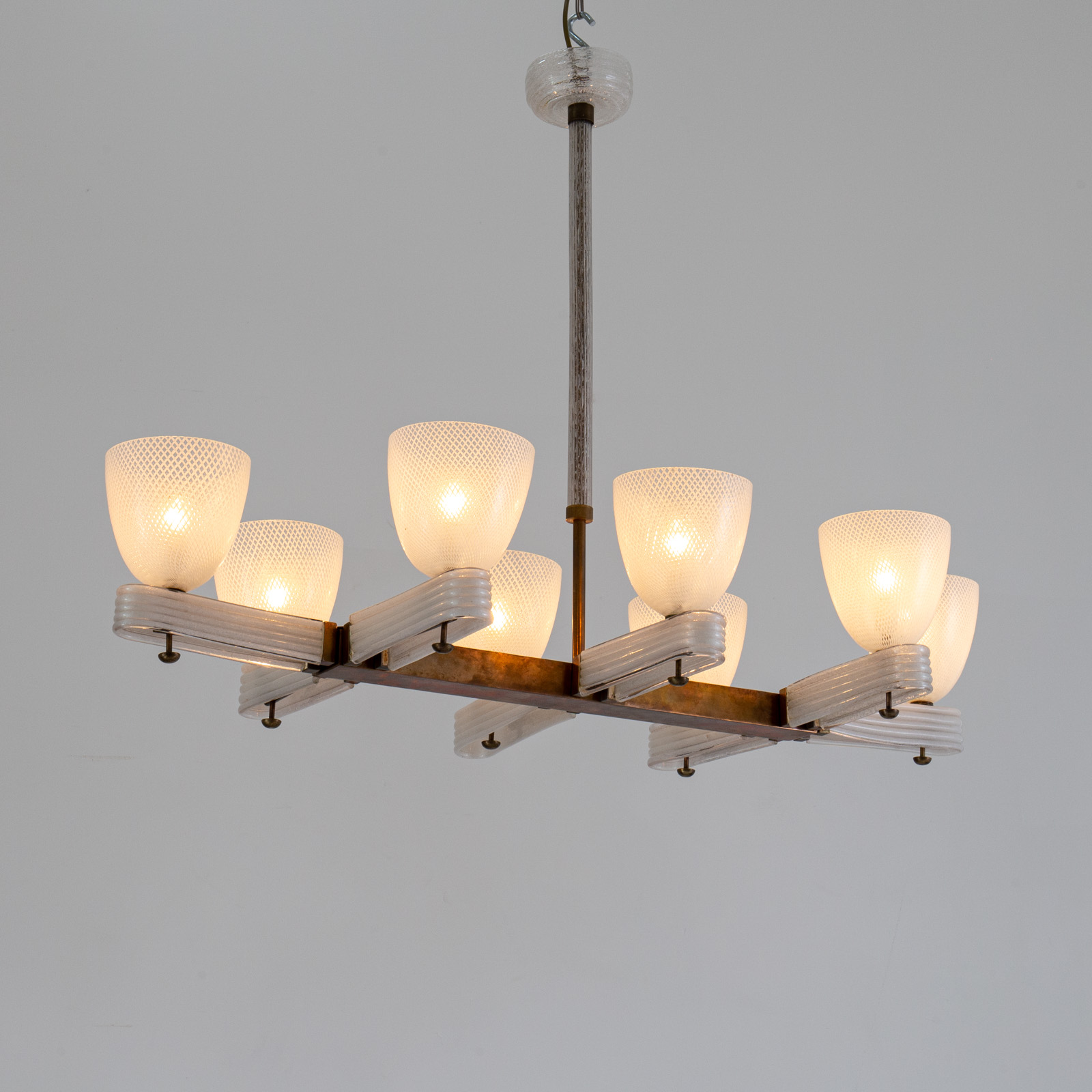 Venini Eight Arm Chandelier