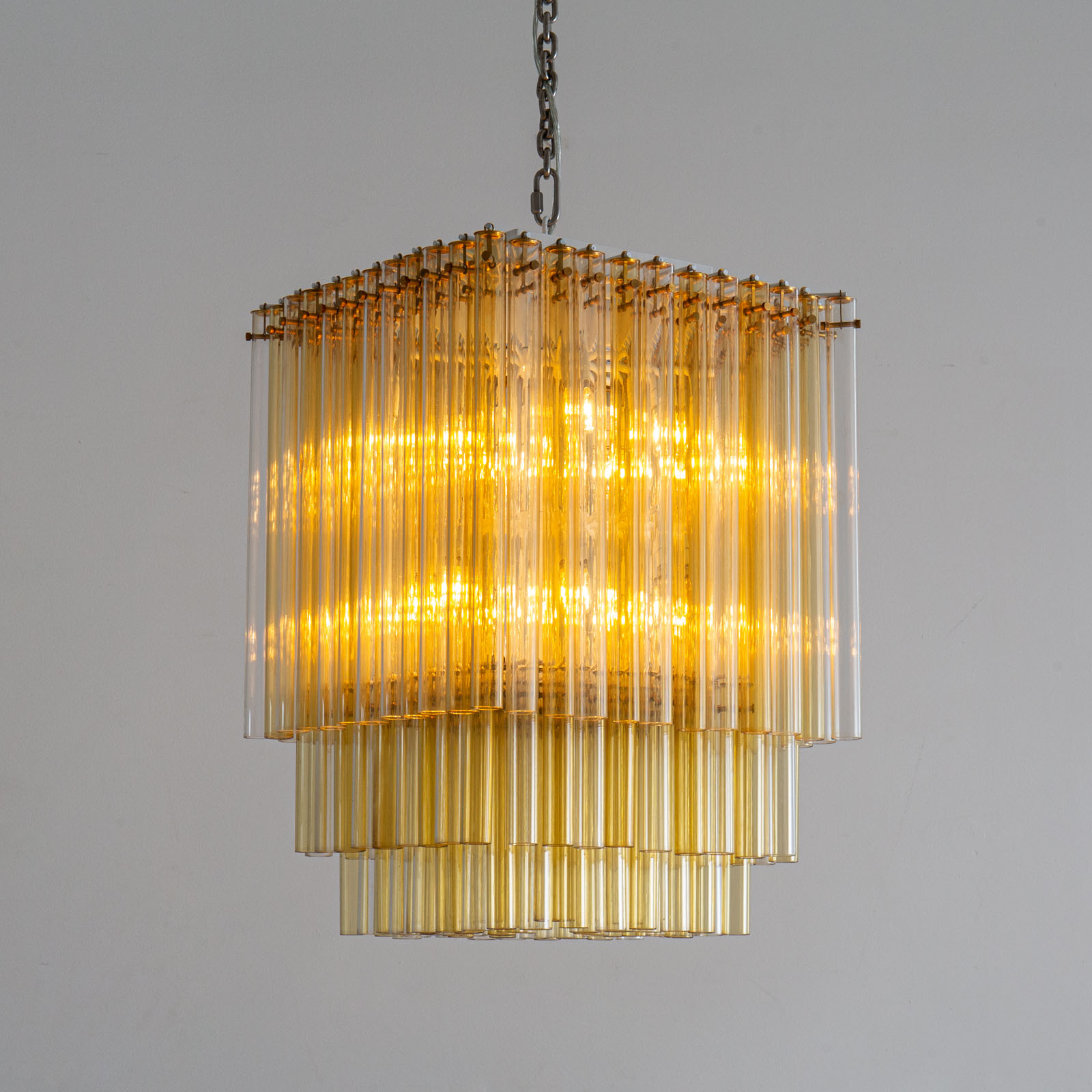 Venini Tube Chandelier 3