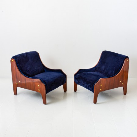 Lounge Chairs by Marco Zanuso
